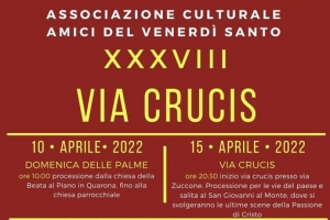 XXXVIII VIA CRUCIS QUARONA - 15 APRILE 2022 - Venerdì Santo